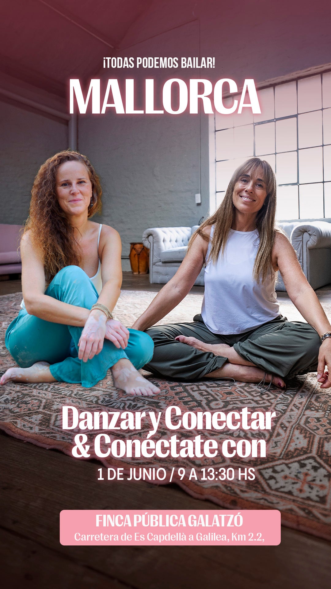 Danzar y Conectar en Mallorca junto a ConéctateCon 🇪🇸