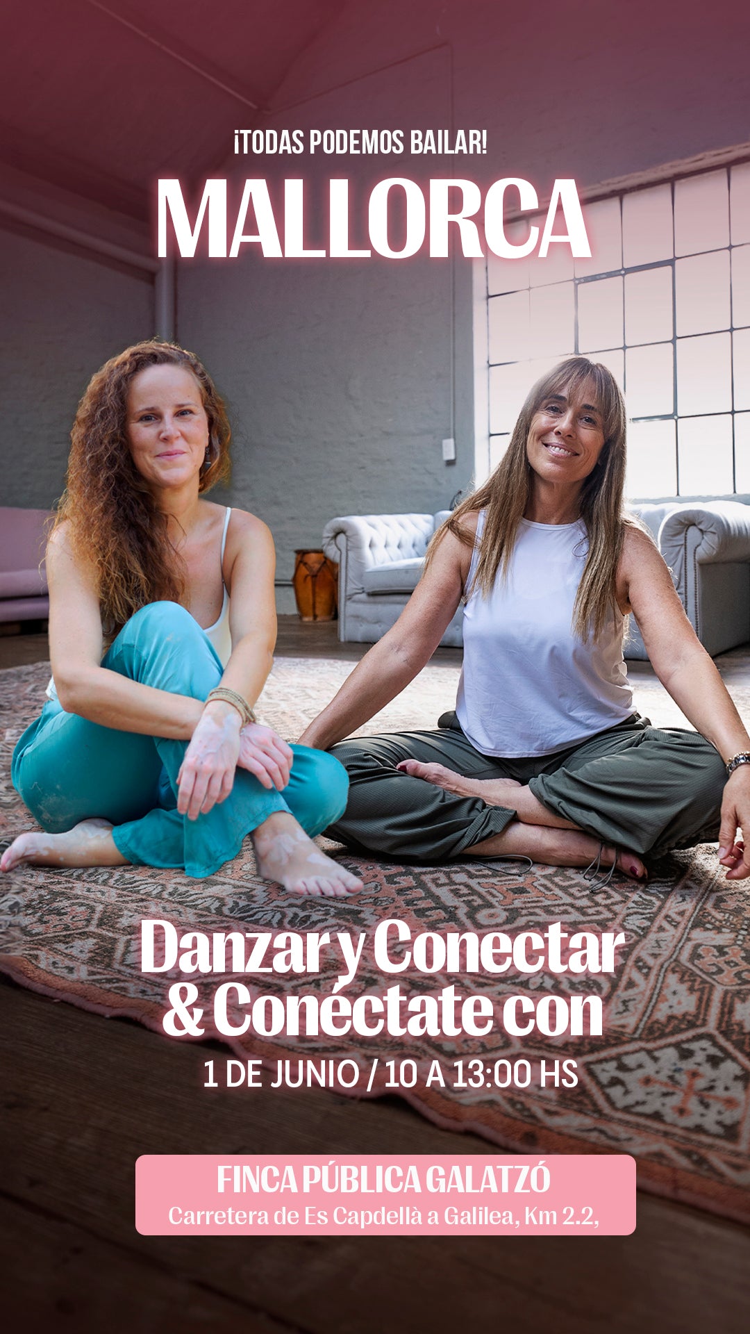 Danzar y Conectar en Mallorca junto a ConéctateCon 🇪🇸